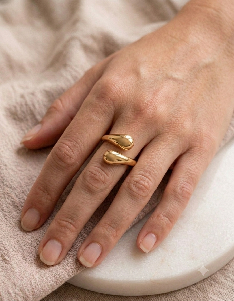 Aura Droplet Ring