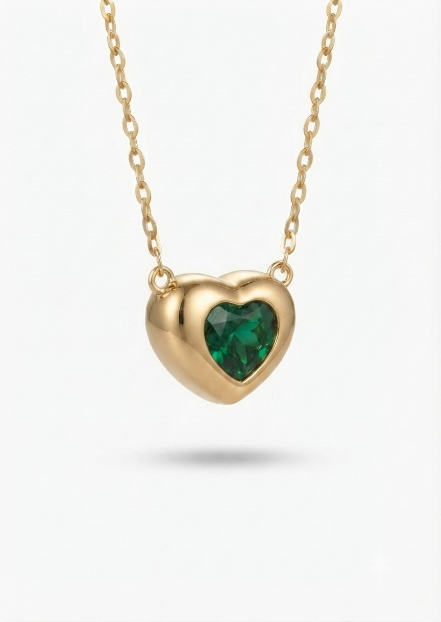 Verde Heart Pendant