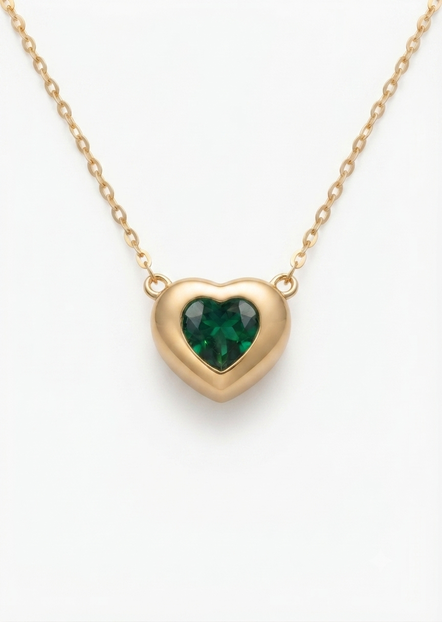 Verde Heart Pendant