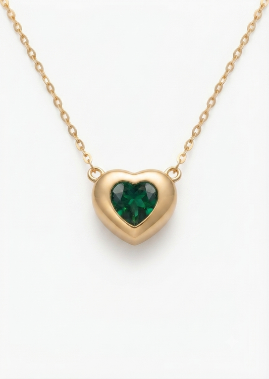 Verde Heart Pendant