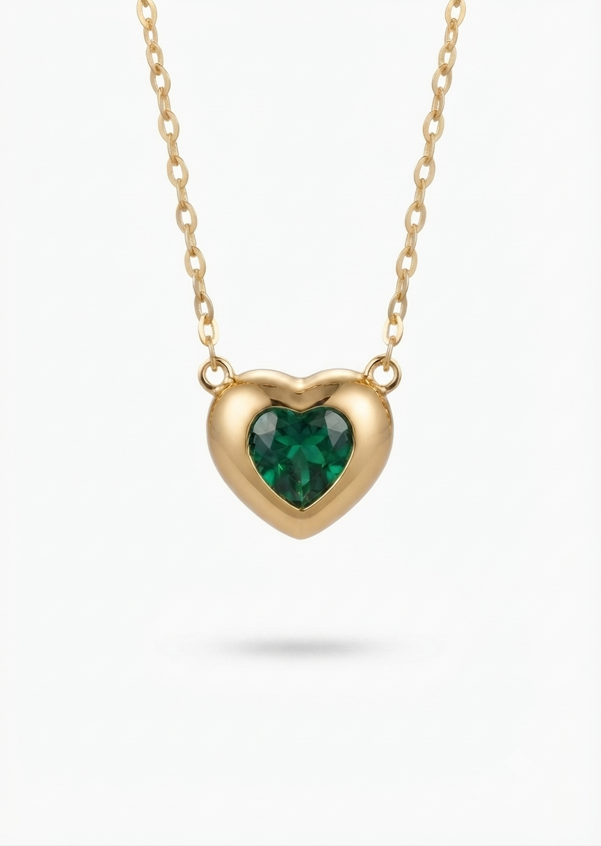 Verde Heart Pendant
