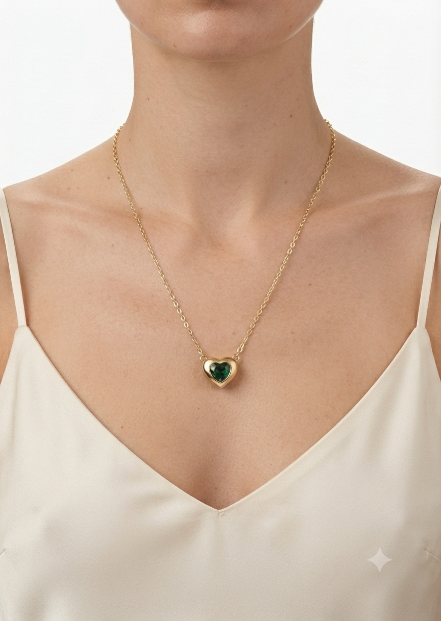Verde Heart Pendant
