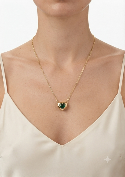 Verde Heart Pendant
